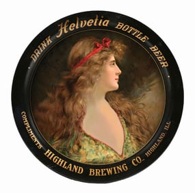 HIGHLAND BREWING CO. HELVETIA BEER TRAY