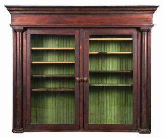 LEMP BREWING CO. MAHOGANY BAR BACK