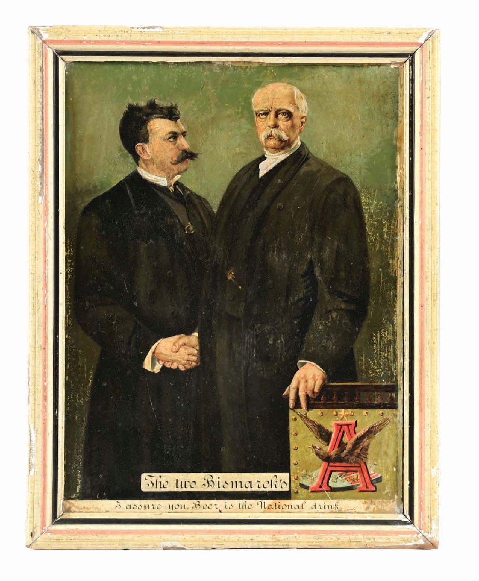 ANHEUSER-BUSCH "THE TWO BISMARCK'S" (1 of 2)