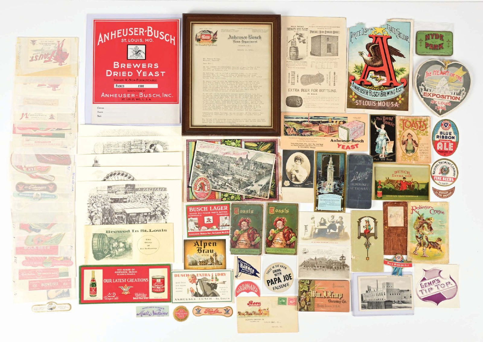 LARGE LOT OF MISC. BREWERY & GENERAL ADVERTISING (1 of 1)