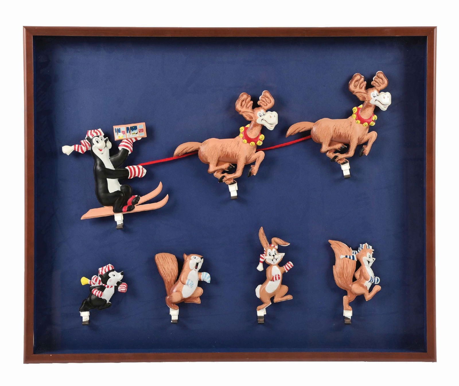 HAMM'S BEER PLASTIC VACUUM FORM SIGNS (1 of 2)