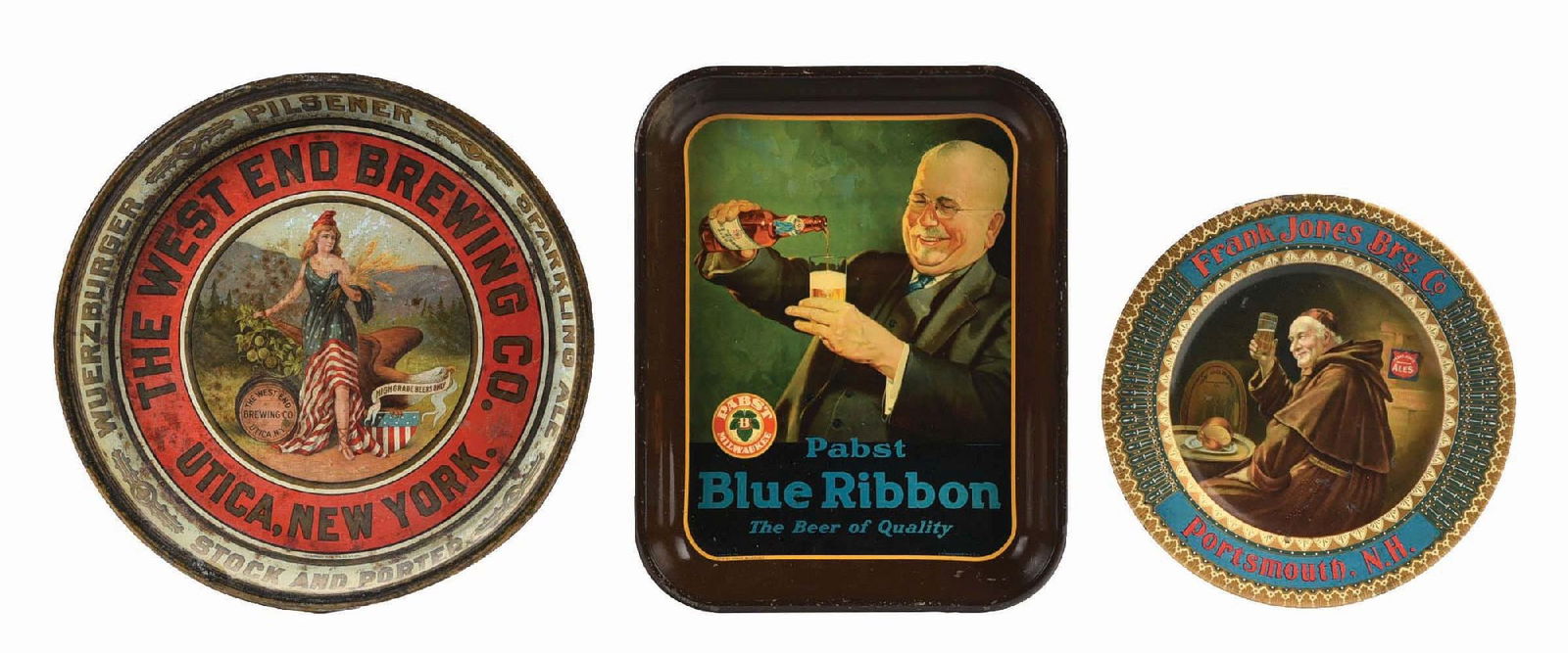 LOT OF 3: BEER TRAYS (1 of 6)