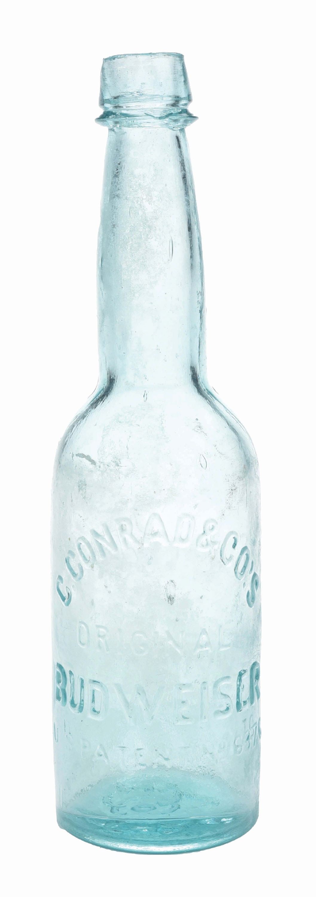 C. CONRADS & CO'S BUDWEISER EMBOSSED BOTTLE (1 of 4)
