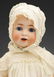 607: Life-size German Bisque Character Baby Doll. - 2