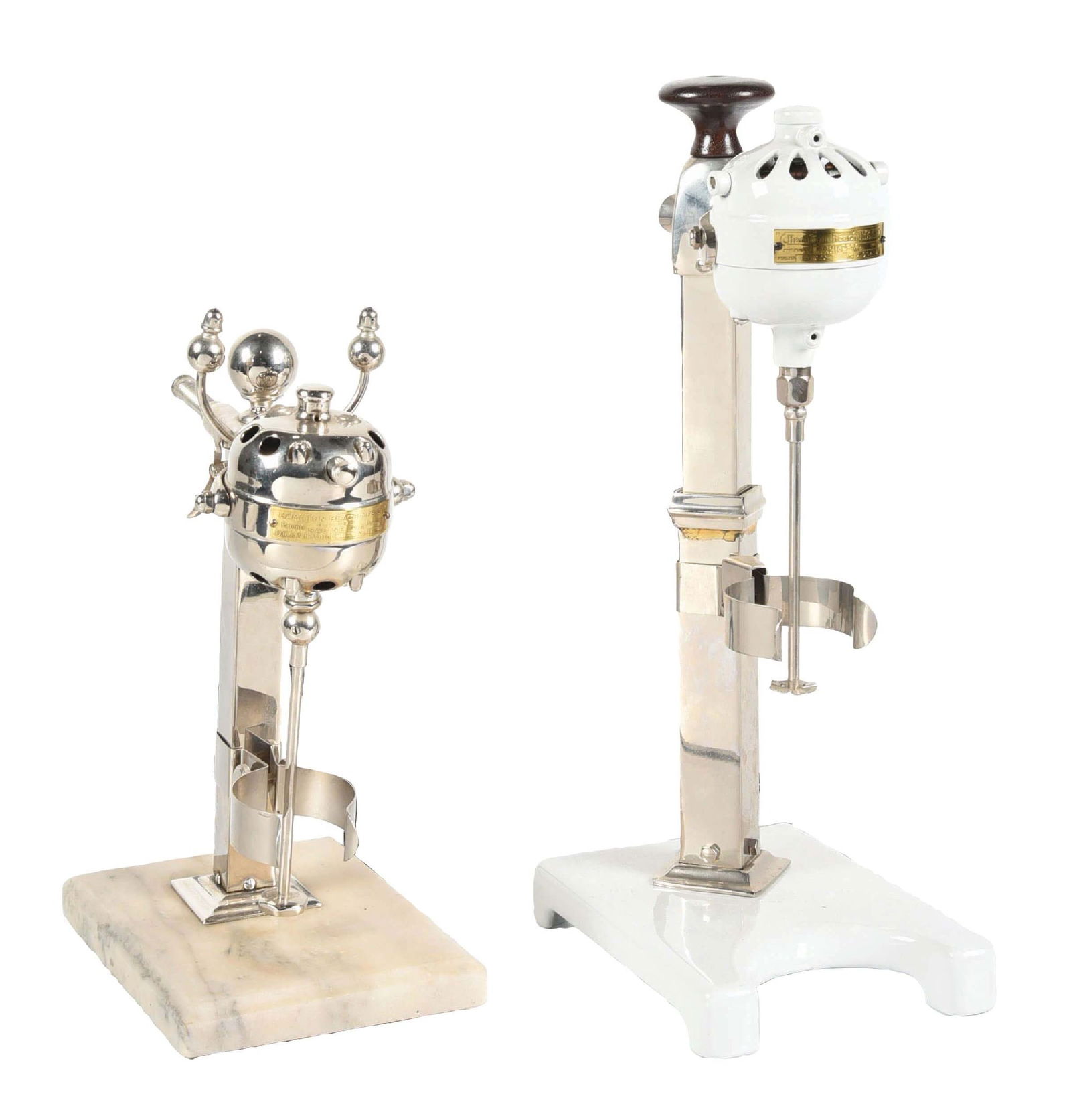 PAIR OF MILKSHAKE MIXERS (1 of 4)