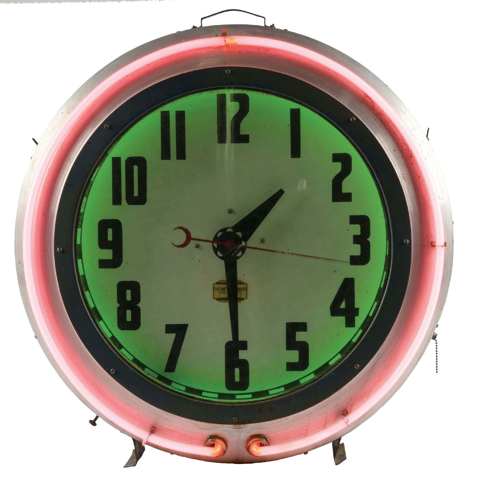 ORIGINAL ELECTRIC NEON CLOCK CO. NEON CLOCK (1 of 5)
