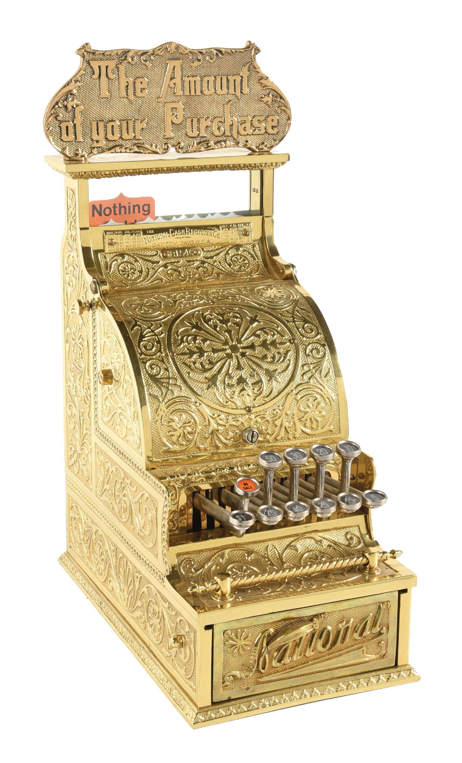 NATIONAL CASH REGISTER MODEL 0 SERIAL NO. 81546 (1 of 6)