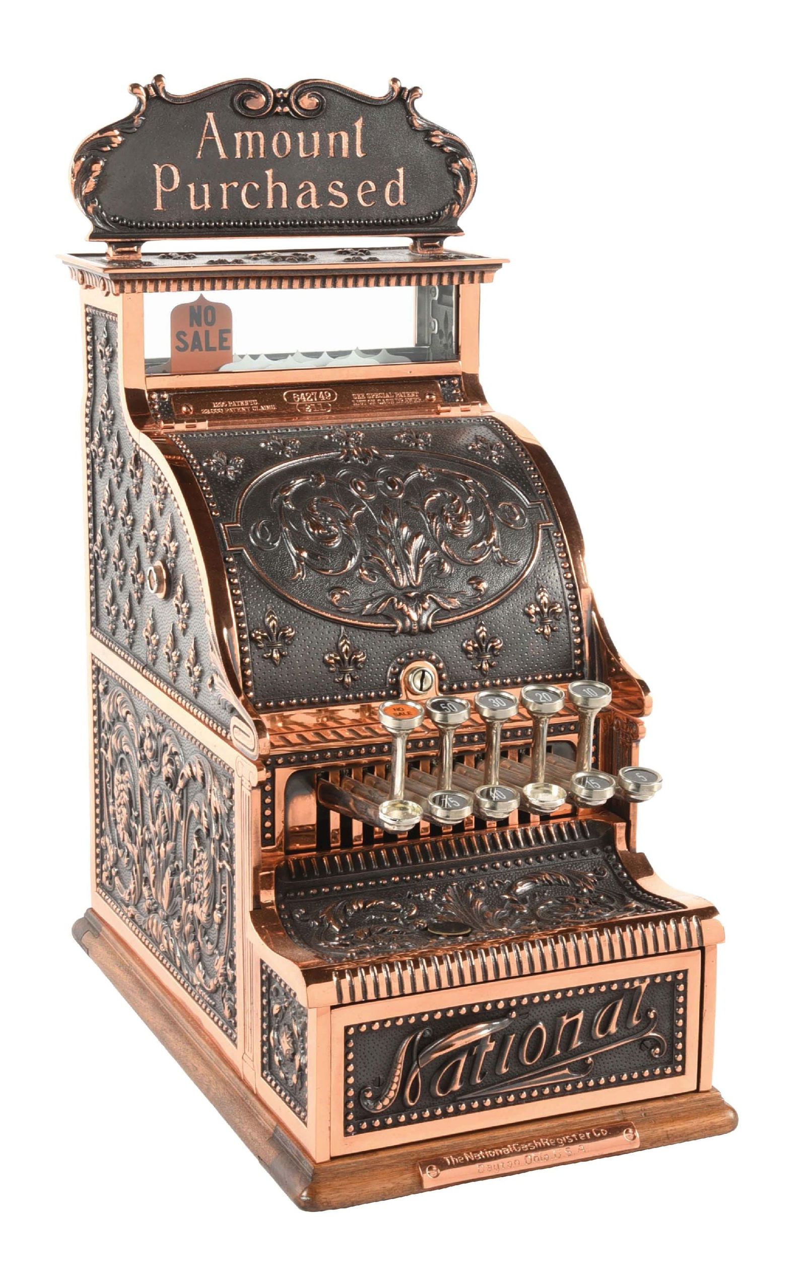 NATIONAL CASH REGISTER MODEL 211 SERIAL NO. 642749 (1 of 7)