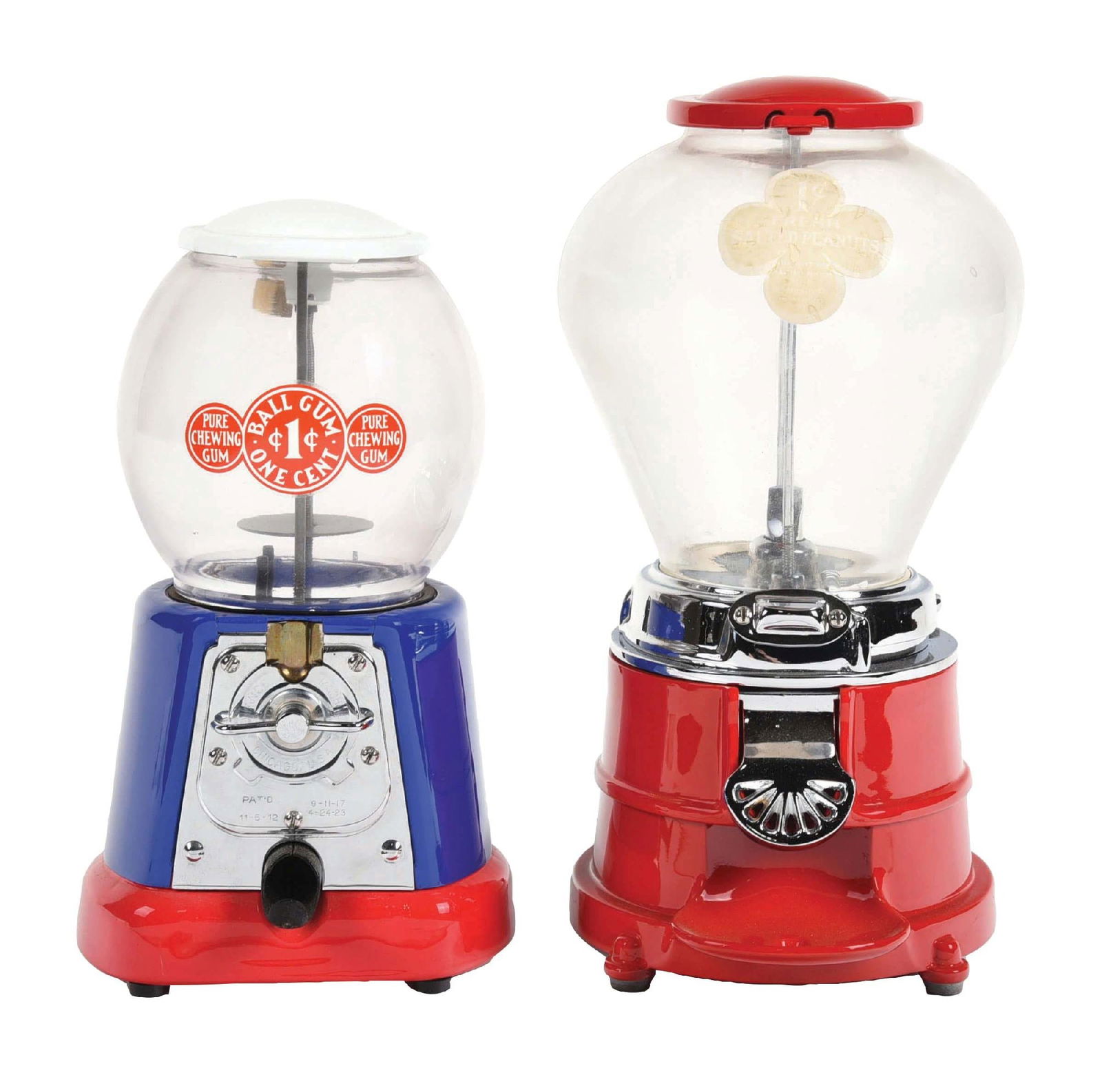 PAIR OF ANTIQUE VENDING MACHINES (1 of 4)