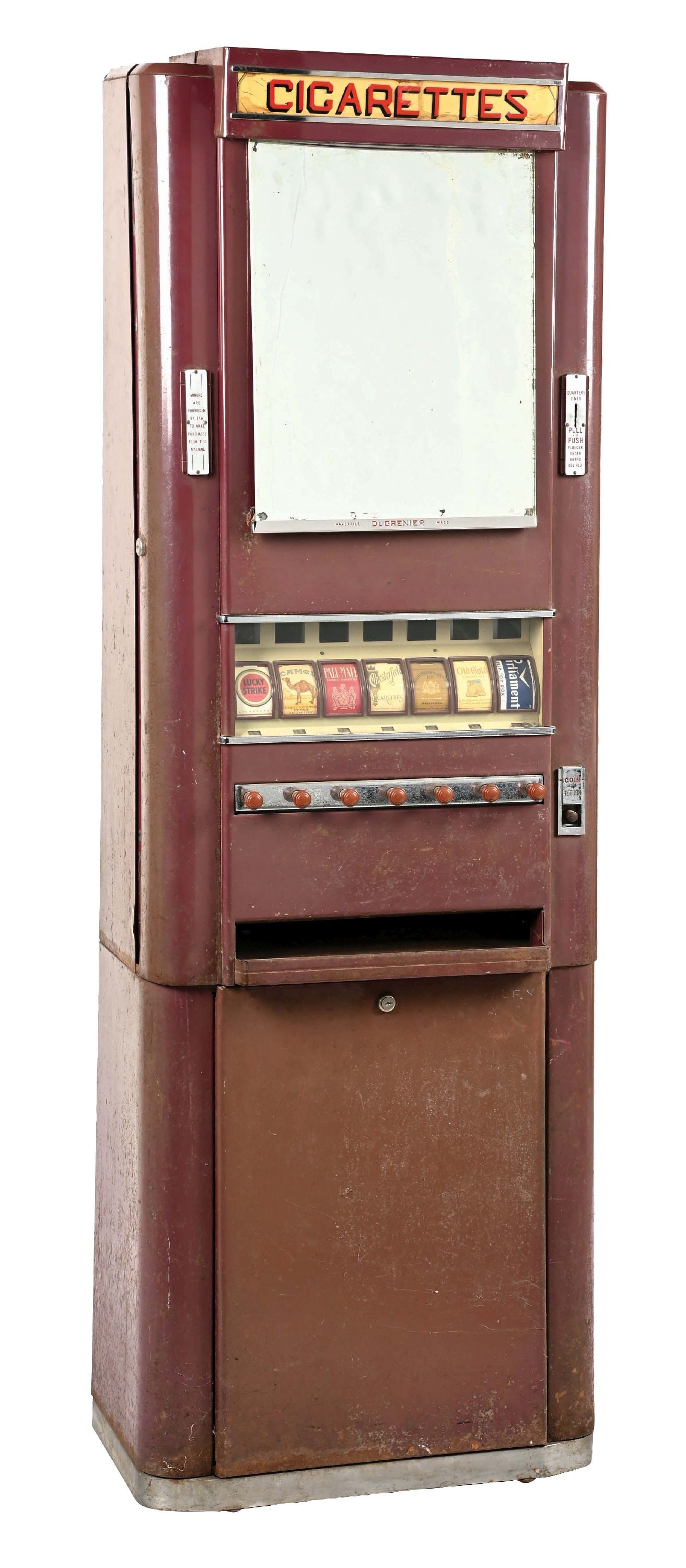 DUGRENIER CIGARETTES VENDING MACHINE (1 of 4)