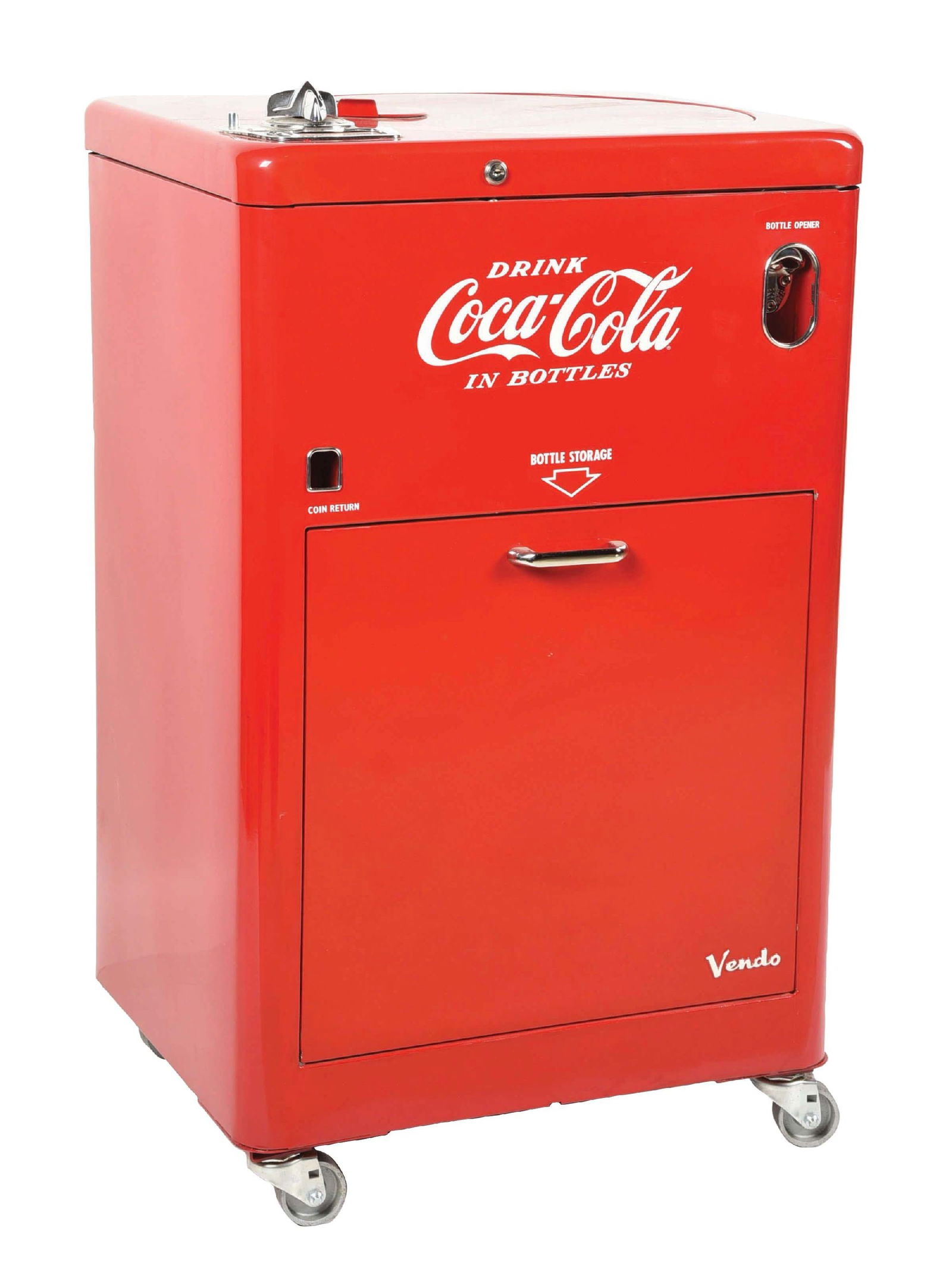 10¢ VENDO MODEL 23 COCA-COLA VENDING MACHINE (1 of 6)