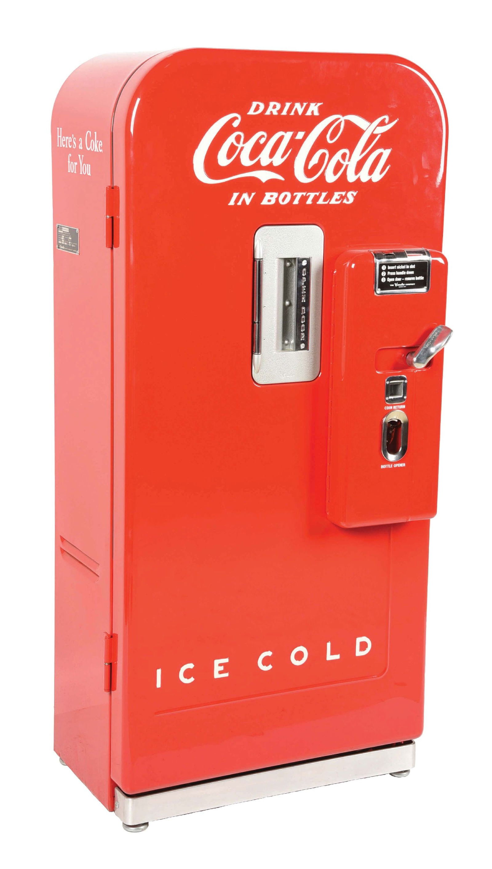 VENDO MODEL 39 COCA-COLA VENDING MACHINE (1 of 5)