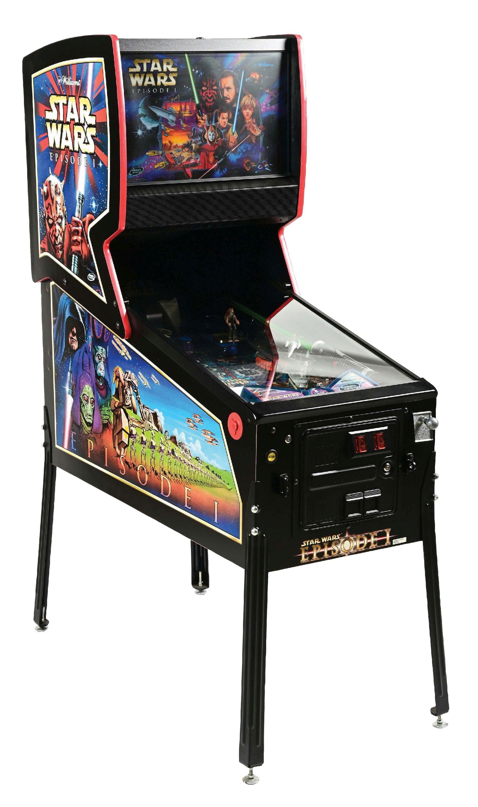 STAR WARS EPISODE I PINBALL MACHINE (1 of 7)