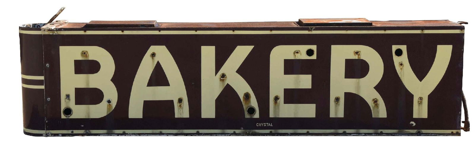 BAKERY DOUBLE-SIDED PORCELAIN BULLNOSE NEON SIGN (1 of 2)