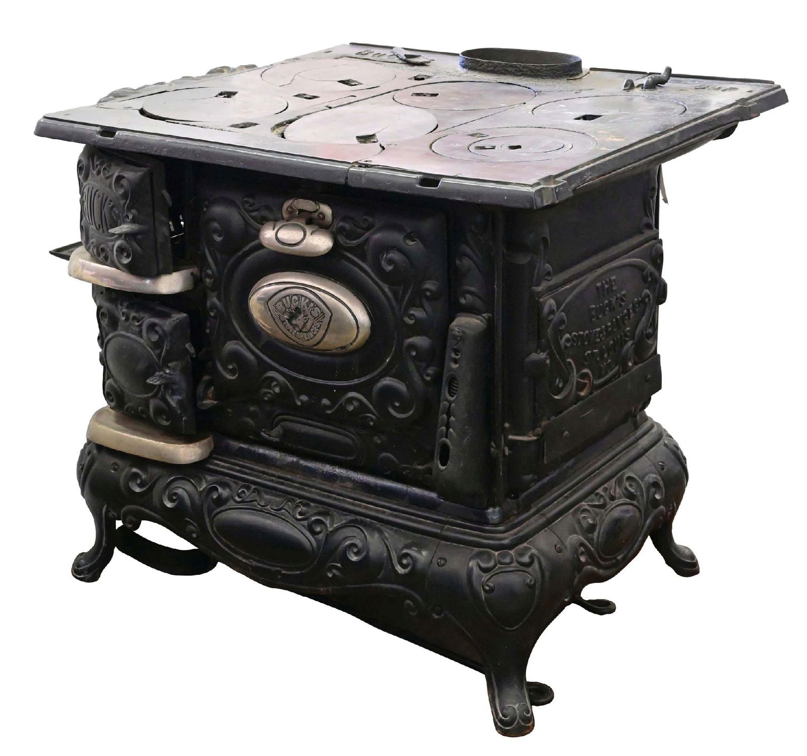 THE BUCK'S CAST IRON COOK STOVE (1 of 2)