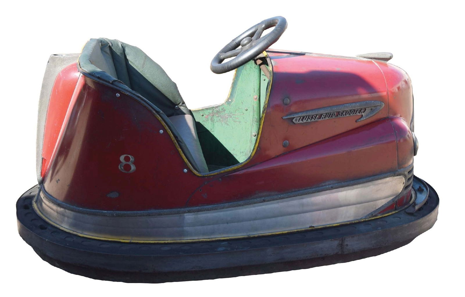 LOOSE AUTO SKOOTER RED BUMPER CAR (1 of 3)