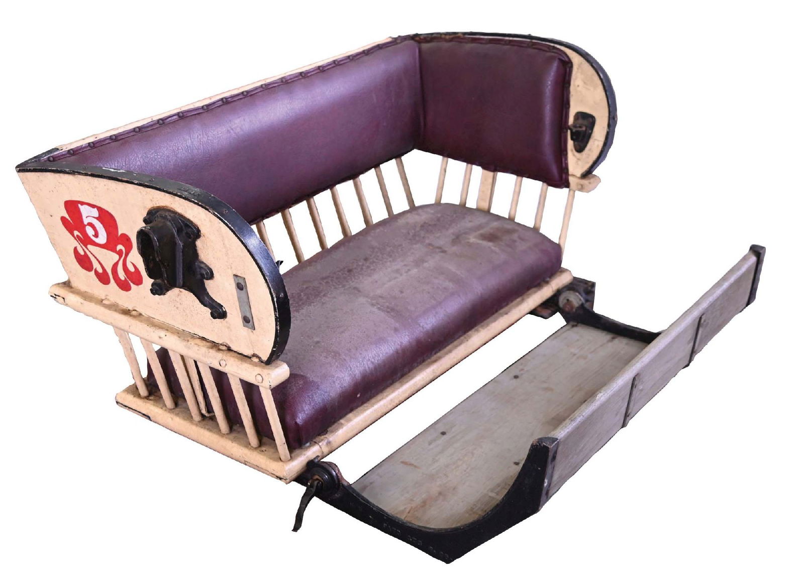 ORIGINAL LARGE CAROUSEL SEAT (1 of 4)