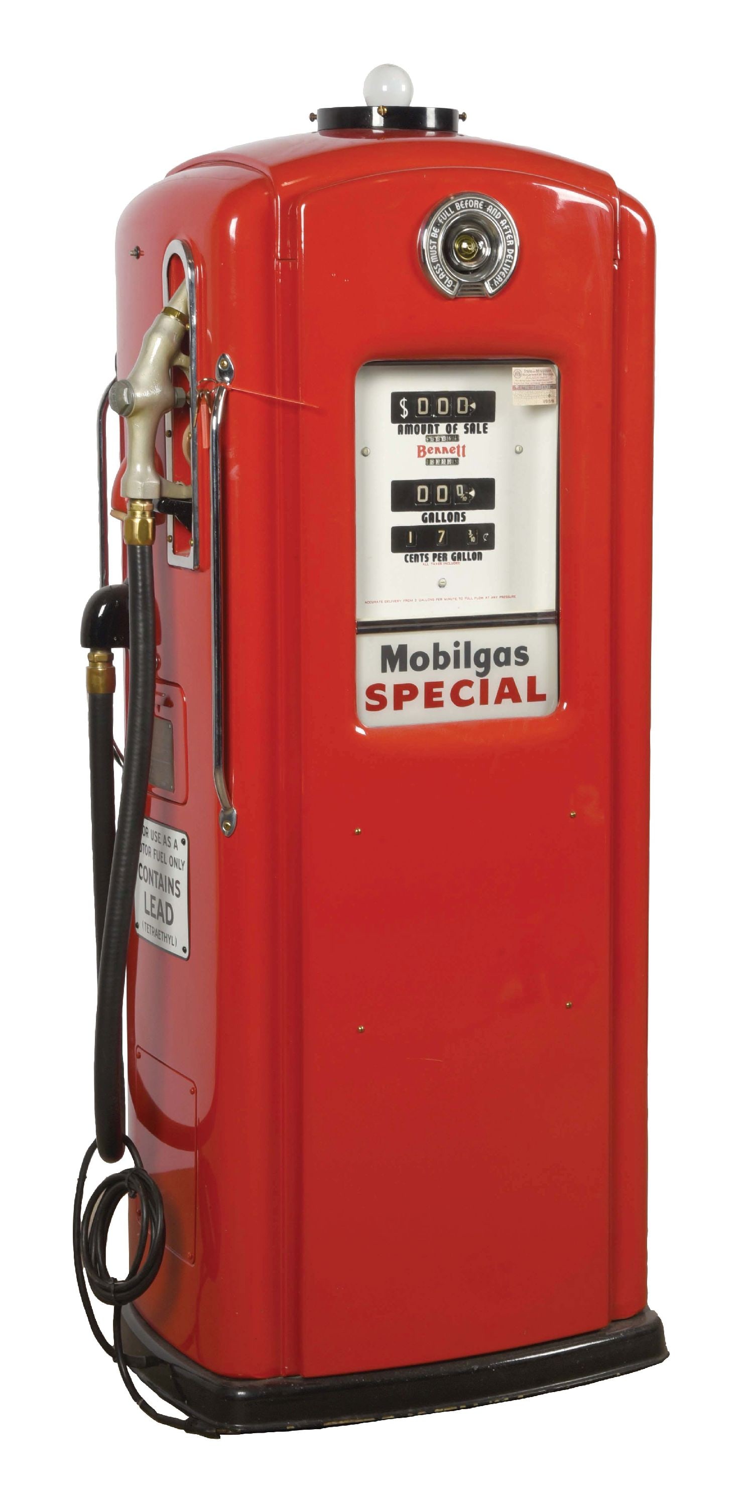 JOHN WOOD CO. BENNETT MODEL 766 MOBILGAS PUMP (1 of 2)