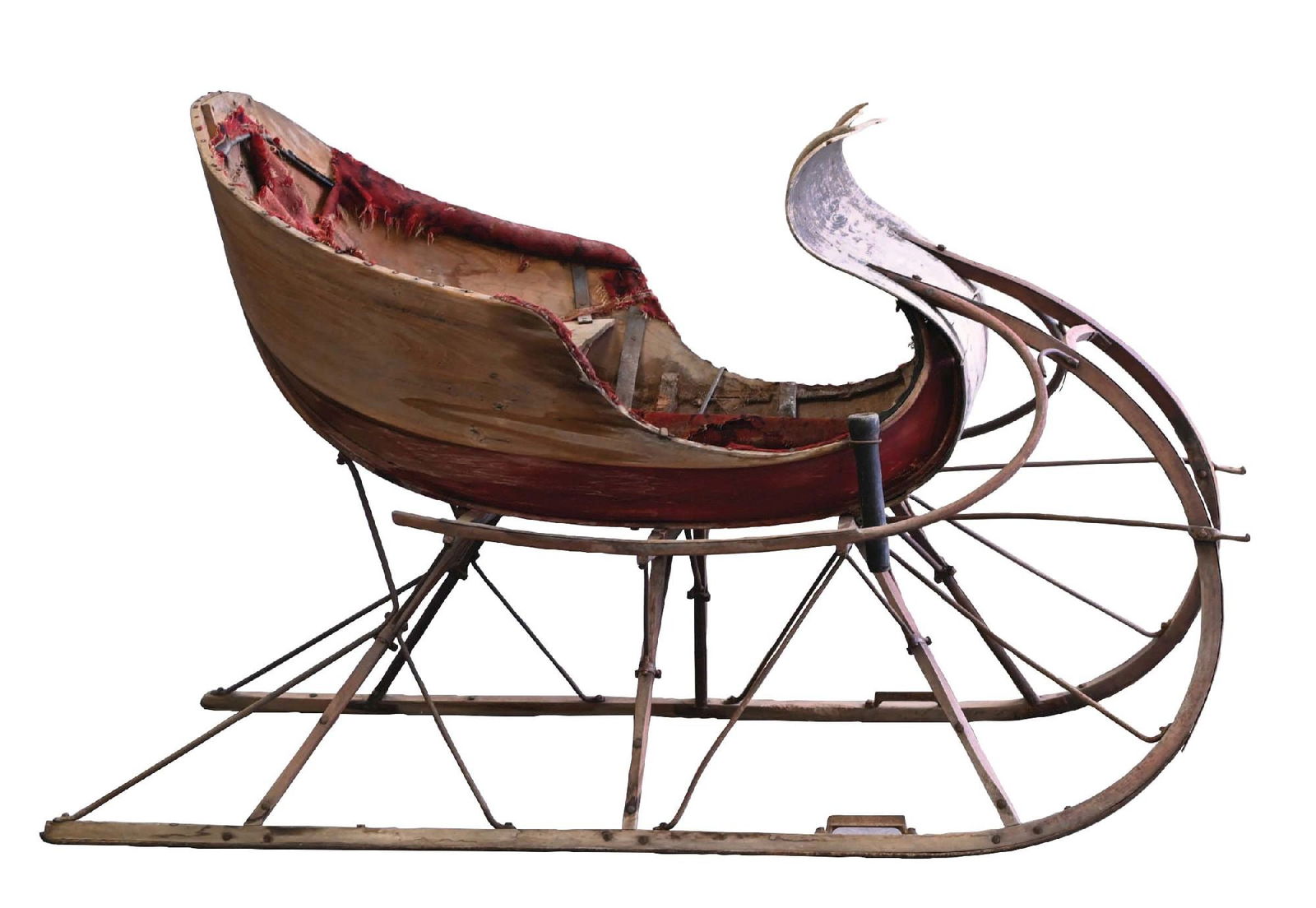 GEO. K. OYLER CARRIAGE CO. ST. LOUIS, MO HORSE-DRAWN SLEIGH (1 of 5)