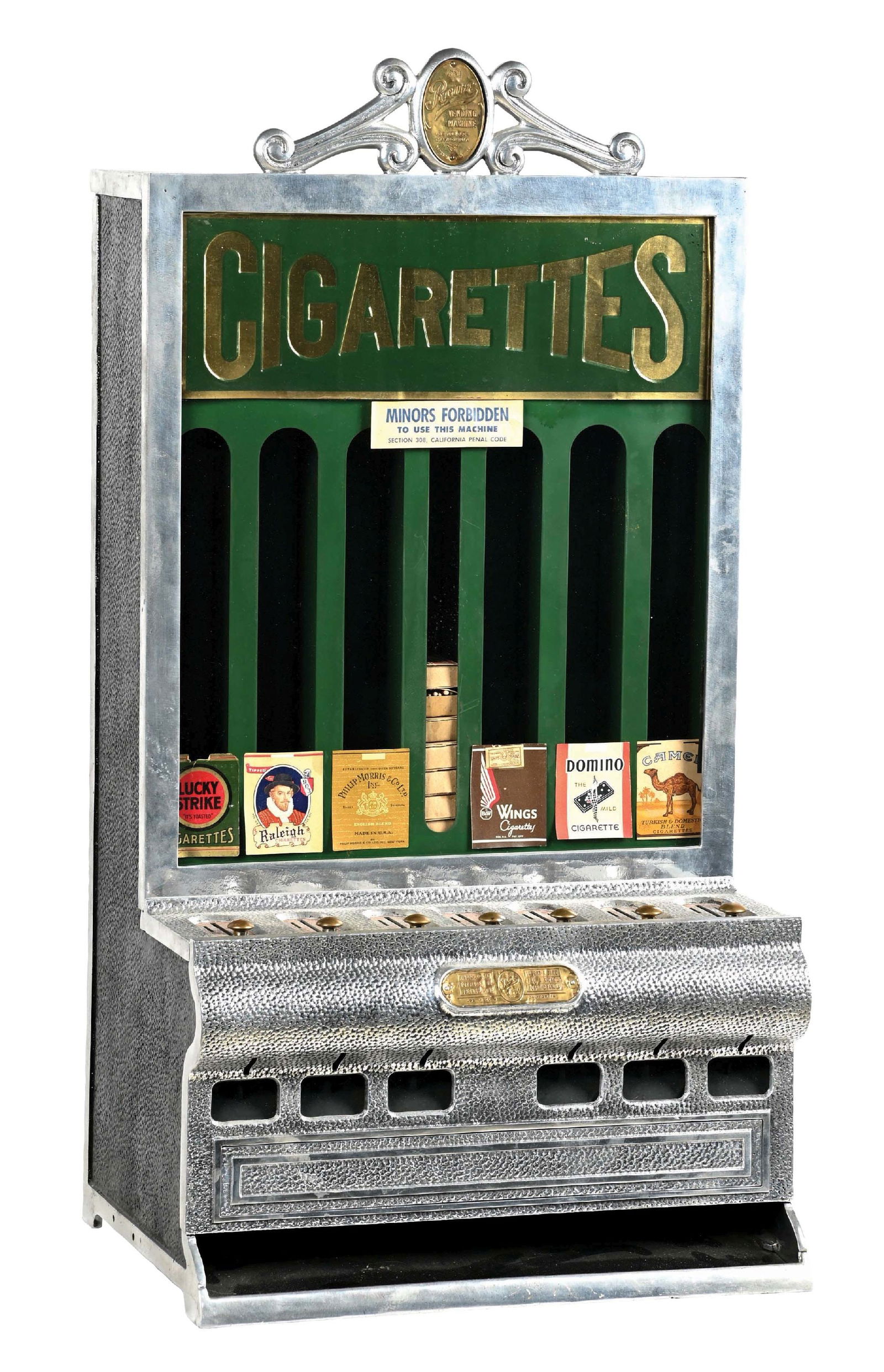 5¢ & 10¢ ROWE CIGARETTE VENDING MACHINE (1 of 7)