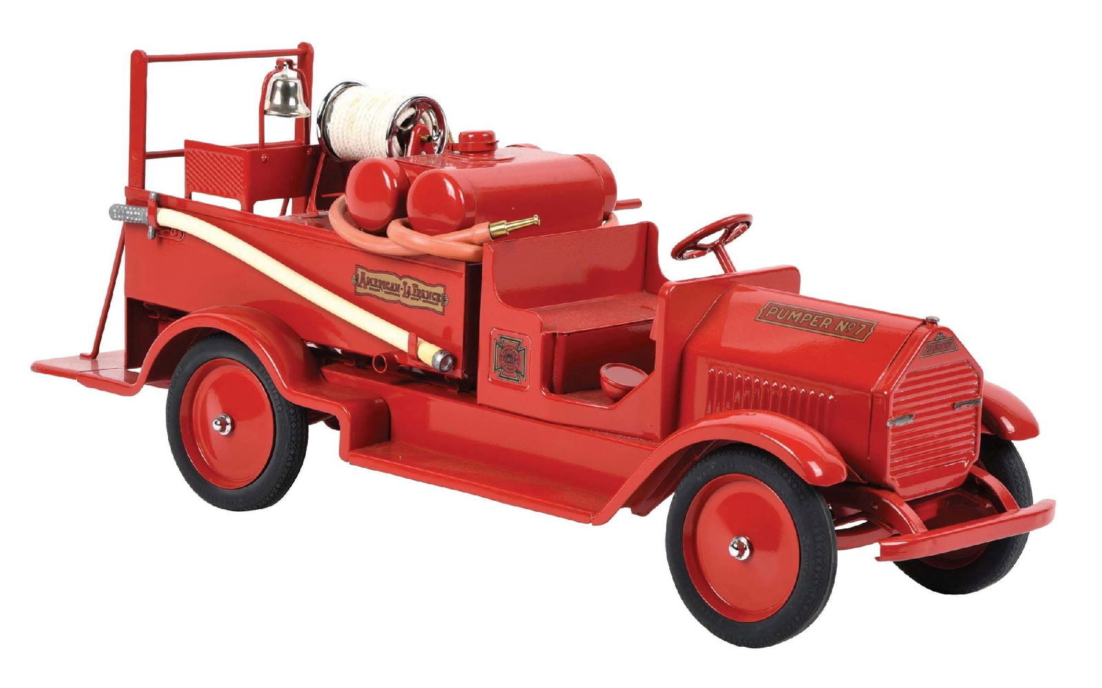 PRESSED STEEL STURDITOY AMERICAN-LA FRANCE FIRE PUMPER TRUCK (1 of 4)