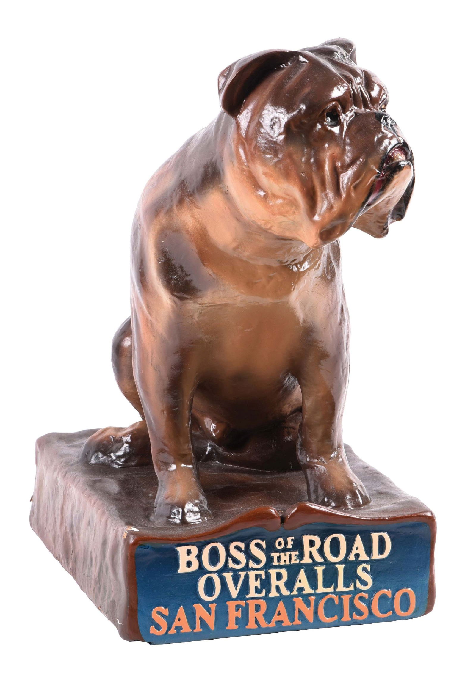 BOSS OF THE ROAD OVERALLS BULLDOG FIGURE (1 of 4)
