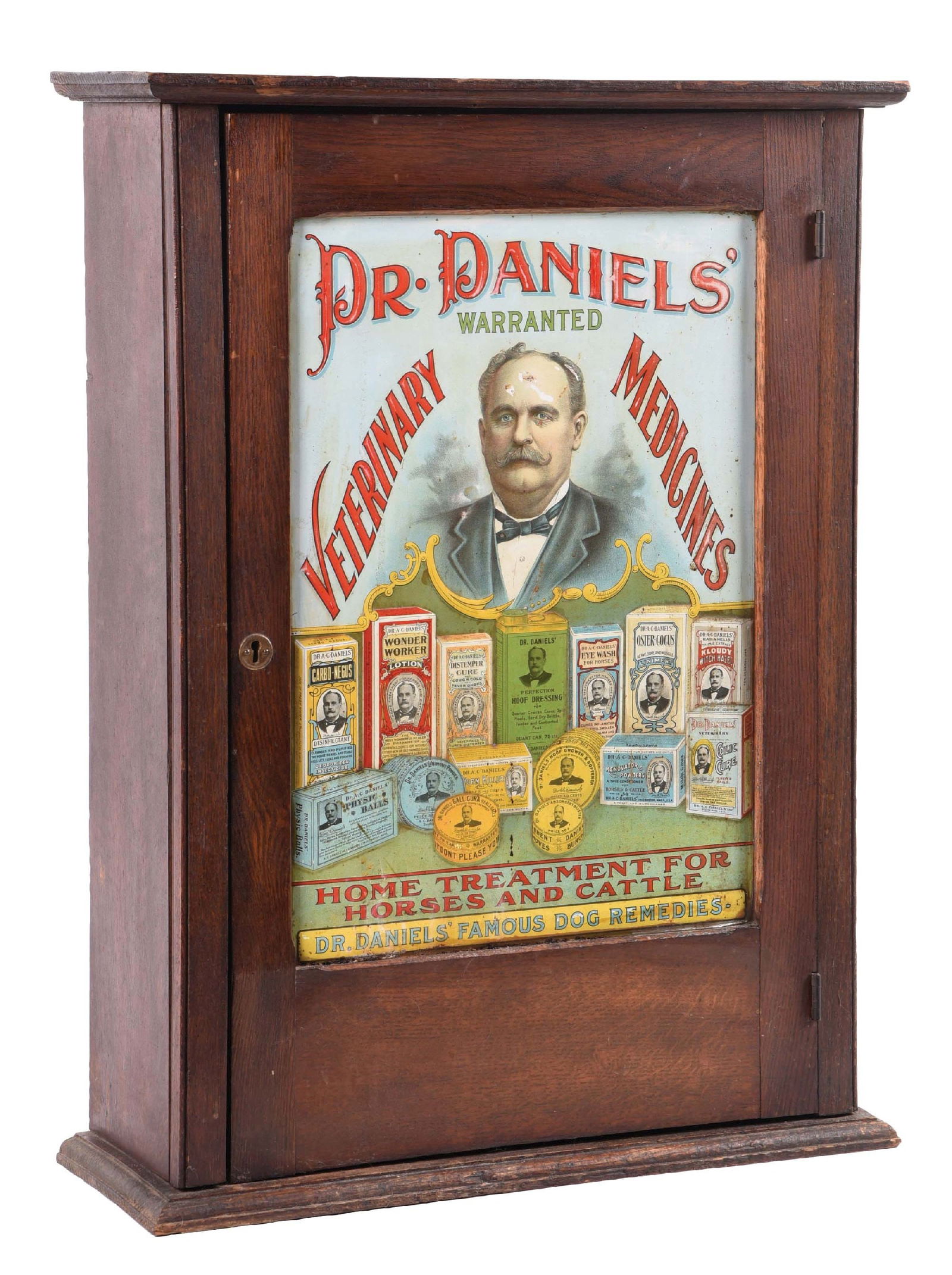 DR. DANIELS' VETERINARY MEDICINE COUNTER DISPLAY (1 of 5)