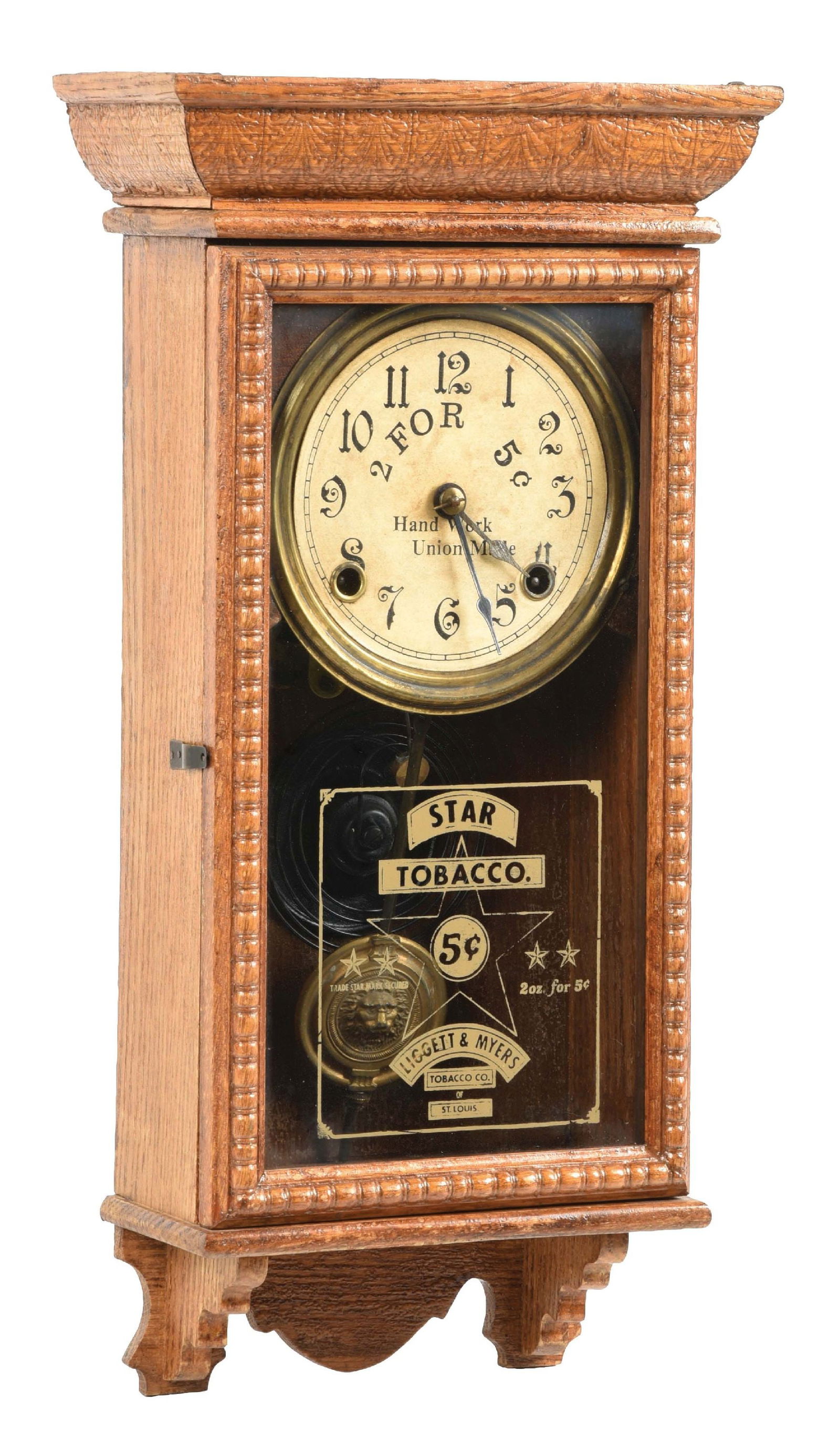 STAR TOBACCO SETH THOMAS WALL CLOCK (1 of 6)