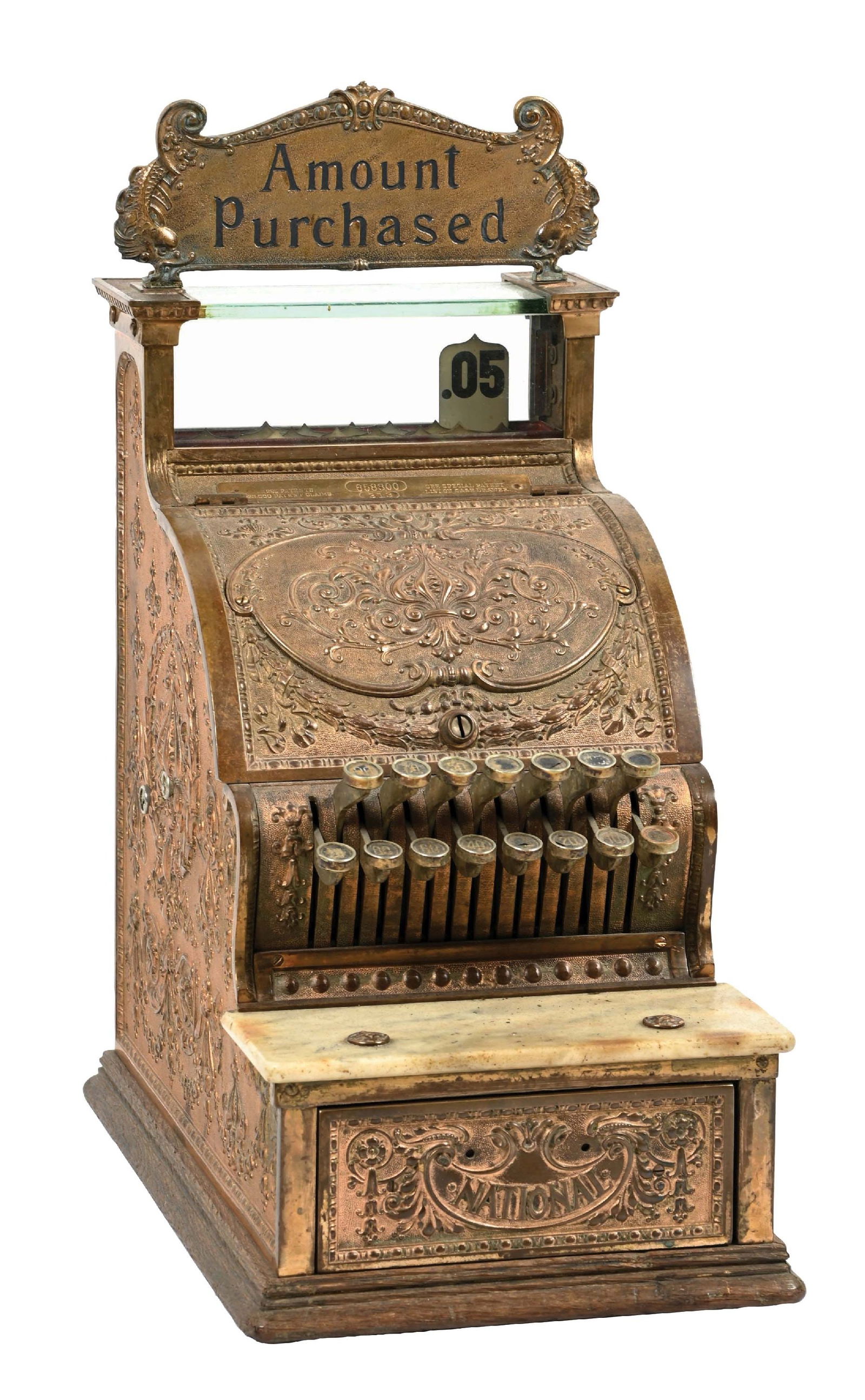 NATIONAL CASH REGISTER CO. MODEL 313 SERIAL NO. 658800 (1 of 4)