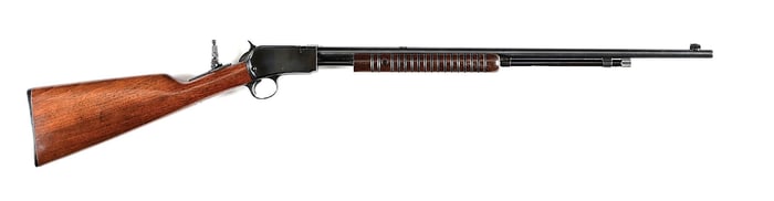 (C) HIGH CONDITION WINCHESTER MODEL 62A SLIDE ACTION RIFLE.
