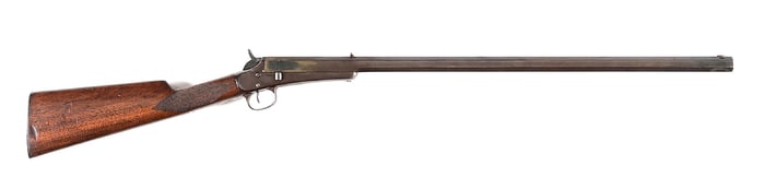 (A) SCARCE LEE FIREARMS CO. SWING BREECH RIFLE