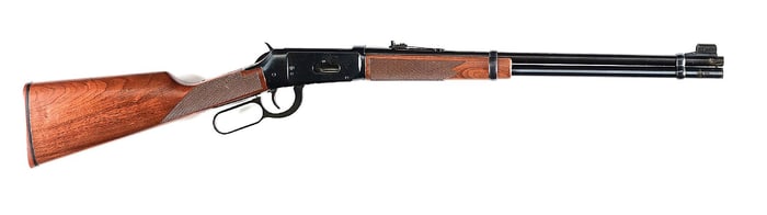 (M) WINCHESTER BIG BORE MODEL 94 XTR LEVER ACTION RIFLE IN .375 WINCHESTER, WITH BOX.