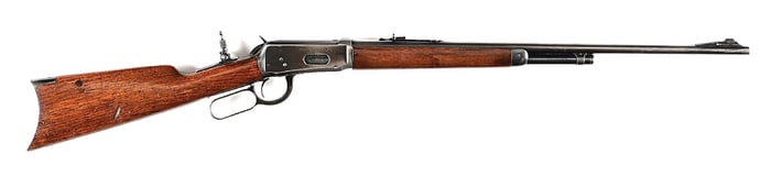 (C) WINCHESTER MODEL 94 LIGHTWEIGHT LEVER ACTION RIFLE (1908).