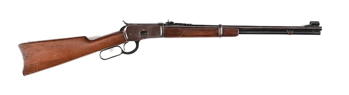 (C) WINCHESTER MODEL 92 LEVER ACTION CARBINE IN .32 WCF (1919).