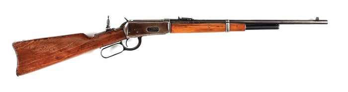 (C) SPECIAL ORDER WINCHESTER MODEL 94 LEVER ACTION SADDLE RING CARBINE IN .32-40 (1915).