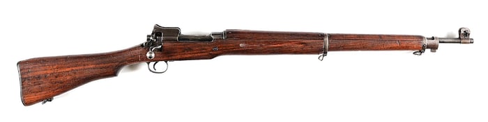 (C) WINCHESTER U.S. MODEL OF 1917 BOLT ACTION RIFLE.