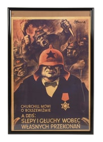 THIRD REICH PROPAGANDA POSTER.