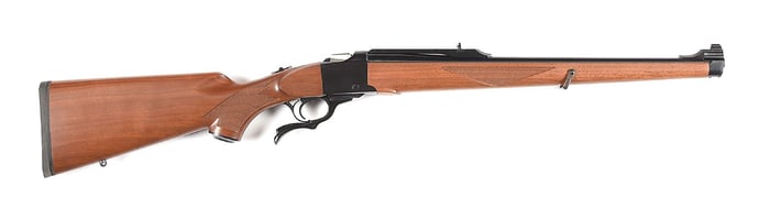 (M) RUGER NO. 1 INTERNATIONAL MODEL SINGLE SHOT RIFLE IN .257 ROBERTS.