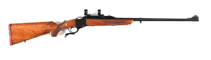 (M) RUGER NO. 1 SINGLE SHOT RIFLE IN .300 WIN. MAG.