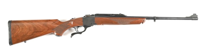 (M) RUGER NO. 1 SINGLE SHOT RIFLE IN 7X57MM.