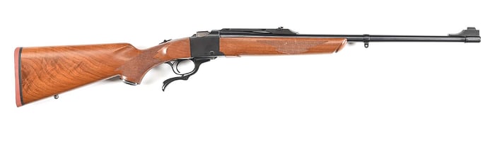 (M) BOXED LIMITED EDITION RUGER NO.1A SINGLE SHOT FALLING BLOCK RIFLE IN .357 MAGNUM.