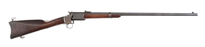 (A) KENTUCKY MARKED MERIDEN TRIPLETT & SCOTT REPEATING CARBINE.