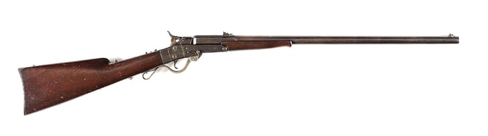 (A) MASS ARMS CO. MAYNARD MODEL 1873 NO. 2 .22 GALLERY AND SMALL GAME RIFLE.