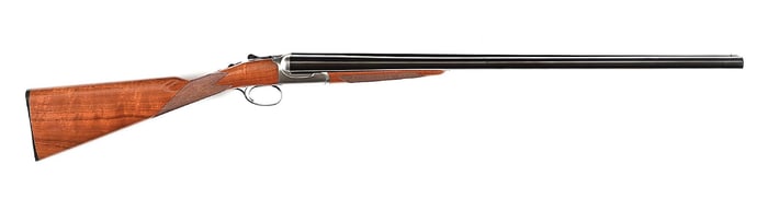 (M) RUGER GOLD LABEL SIDE BY SIDE 12 GAUGE SHOTGUN.