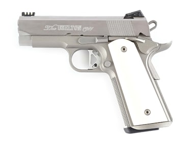 (M) USELTON ARMS 1911A1 .45 ACP SEMI-AUTOMATIC PISTOL WITH SOFT CASE.