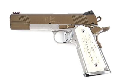 (M) USELTON ARMS 1911A1 .45 ACP SEMI-AUTOMATIC PISTOL WITH SOFT CASE.