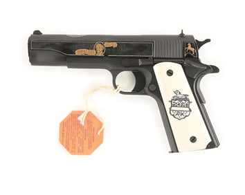(M) BOXED SPECIAL EDITION SAMUEL COLT BICENTENNIAL COLT 1991A1 .45 ACP SEMI-AUTOMATIC PISTOL