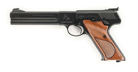 (C) BOXED COLT WOODSMAN MATCH TARGET SEMI-AUTOMATIC PISTOL (1969).