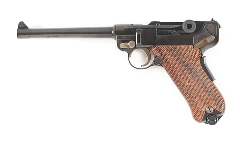 (M) BOXD MAUSER P08 NAVY TYPE SEMI AUTOMATIC PISTOL