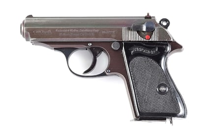 (C) WAR ERA WALTHER PPK .32 ACP SEMI-AUTOMATIC PISTOL -1944